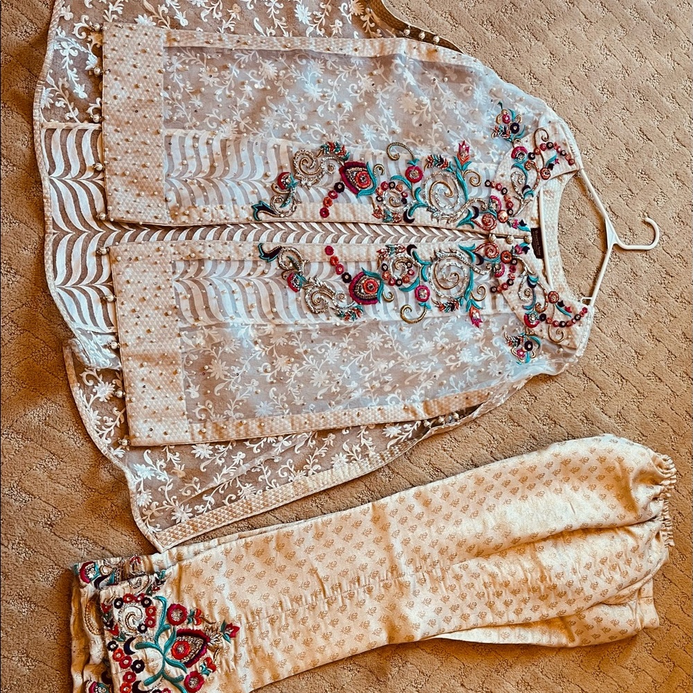 Cap dress by Waseem Noor